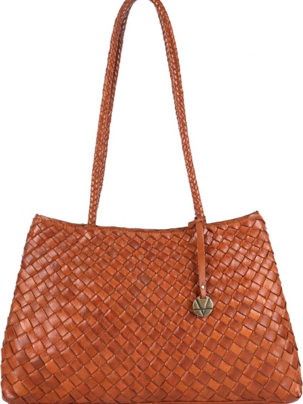 Spacious Handwoven Leather Tote Bag | Lightweight Artisan Design | Daily Use
